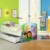 Clamaro 'Traumland' Motiv Kinderbett Komplett Set mit Rausfallschutz