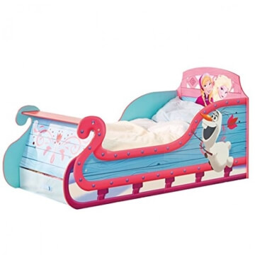 Disney Frozen Sleigh Carriage Toddler Bed Eiskönigin Schlitten Bett Prinzessinnen - 