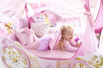 Disney Princess Kutsche Bett für Kleinkinder mit Aufbewahrungsschublade