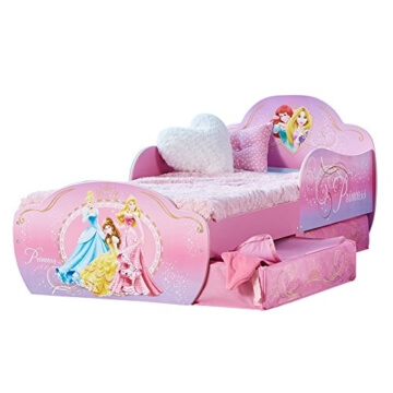 Disney Prinzessin Kleinkinderbett mit Unterbettkommode