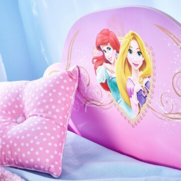 Disney Prinzessin Kleinkinderbett mit Unterbettkommode