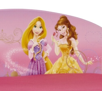 Worlds Apart 499DIR Disney Princess Kinderbett mit Aufbewahrung und Nachtisch