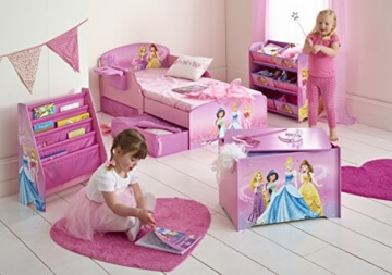 Worlds Apart 499DIR Disney Princess Kinderbett mit Aufbewahrung und Nachtisch