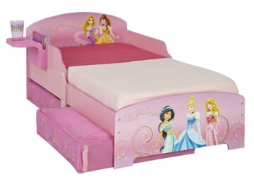 Worlds Apart 499DIR Disney Princess Kinderbett mit Aufbewahrung und Nachtisch