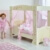 Worlds Apart Prinzessin Kinder Himmelbett mit Rosen 452FPS01 