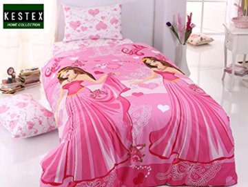 Bettwäsche Prinzessin Girls Pink 100 % Baumwolle - 